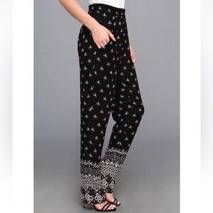 MINKPINK Black and White Soft Trousers